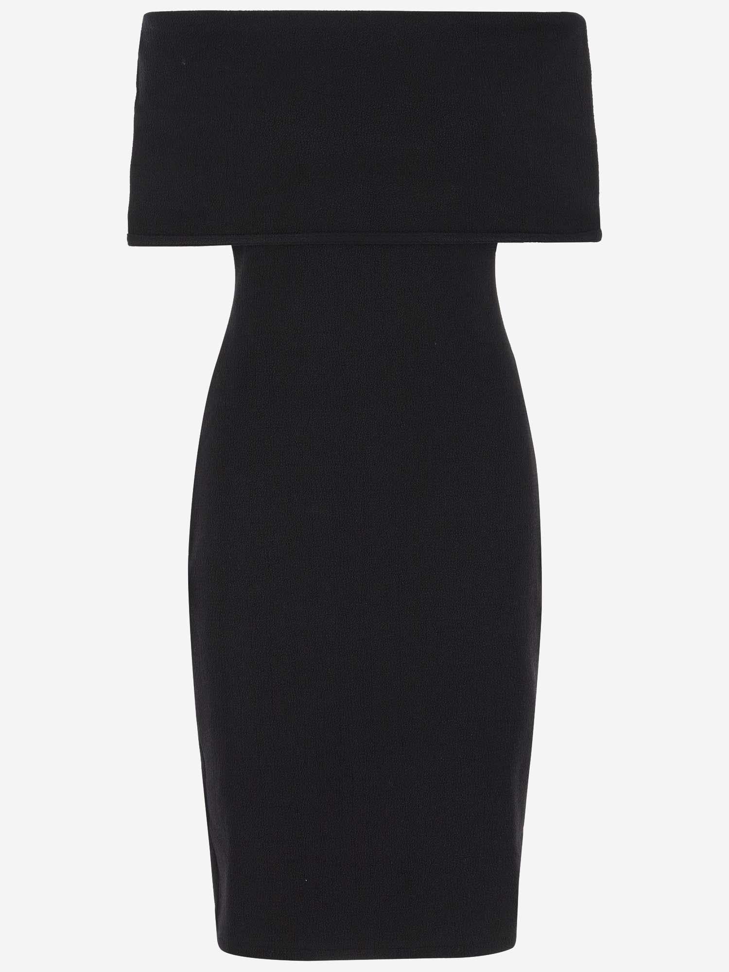 ABITO OFF-SHOULDERS IN NYLON STRETCH 791315 V40F01000 BOTTEGA VENETA 