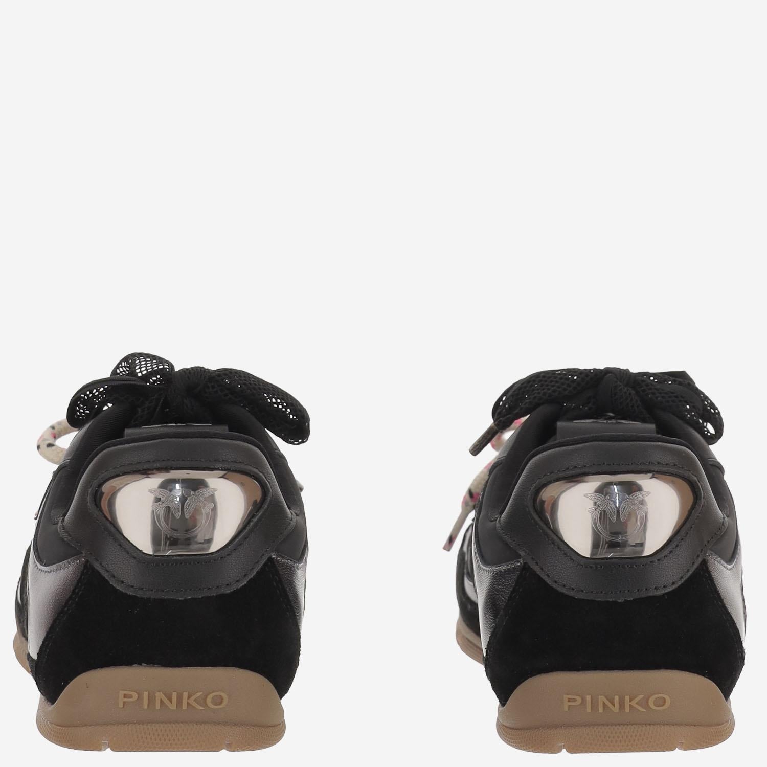 SNEAKERS YULIA CON LACCI BICOLORE SS0185 P076Z99 PINKO 