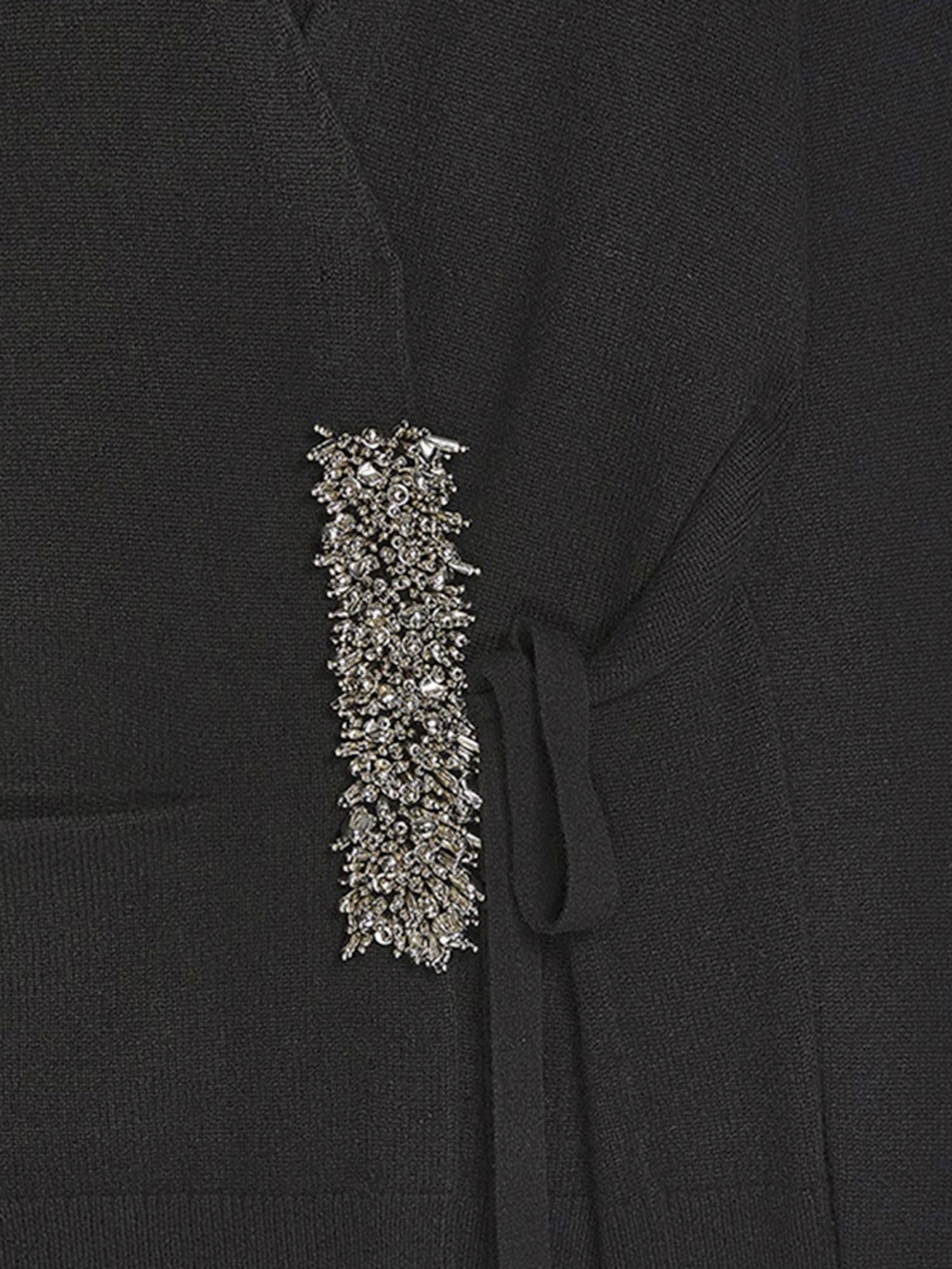 CARDIGAN IN CASHMERE CON CHIUSURA LATERALE 011224 2704900 DRIES VAN NOTEN 