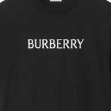 T-SHIRT IN COTONE CON LOGO 8122387 BLACK BURBERRY 