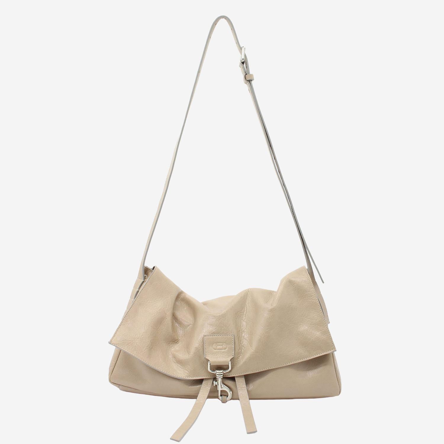 BORSA LA BISACCIA IN NAPPA MARTELLATA LABISACCIASOUFFLE 096SL RADICA STUDIO 