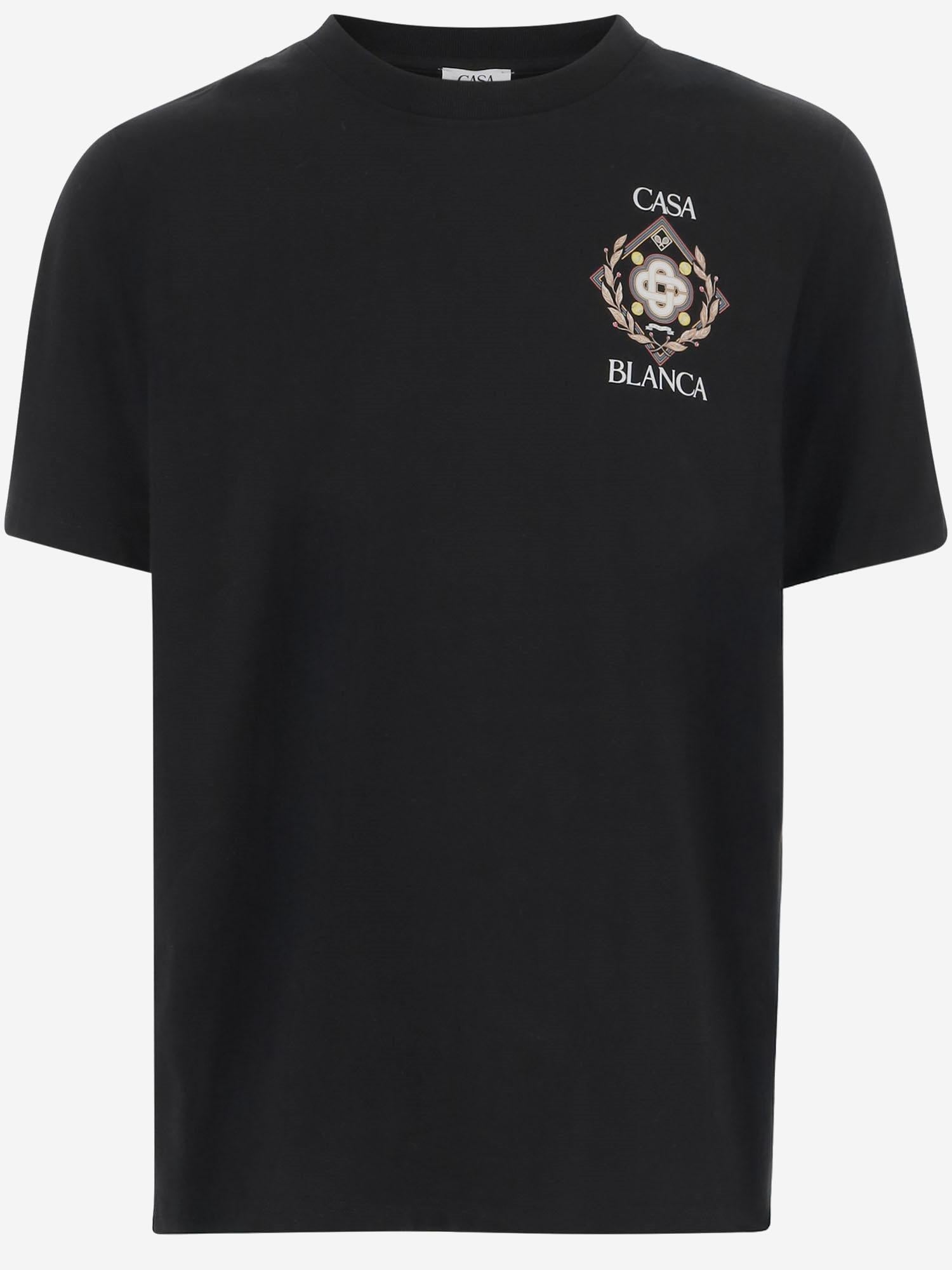 T-SHIRT IN COTONE CON LOGO MPF25JTS001 12 CASABLANCA 