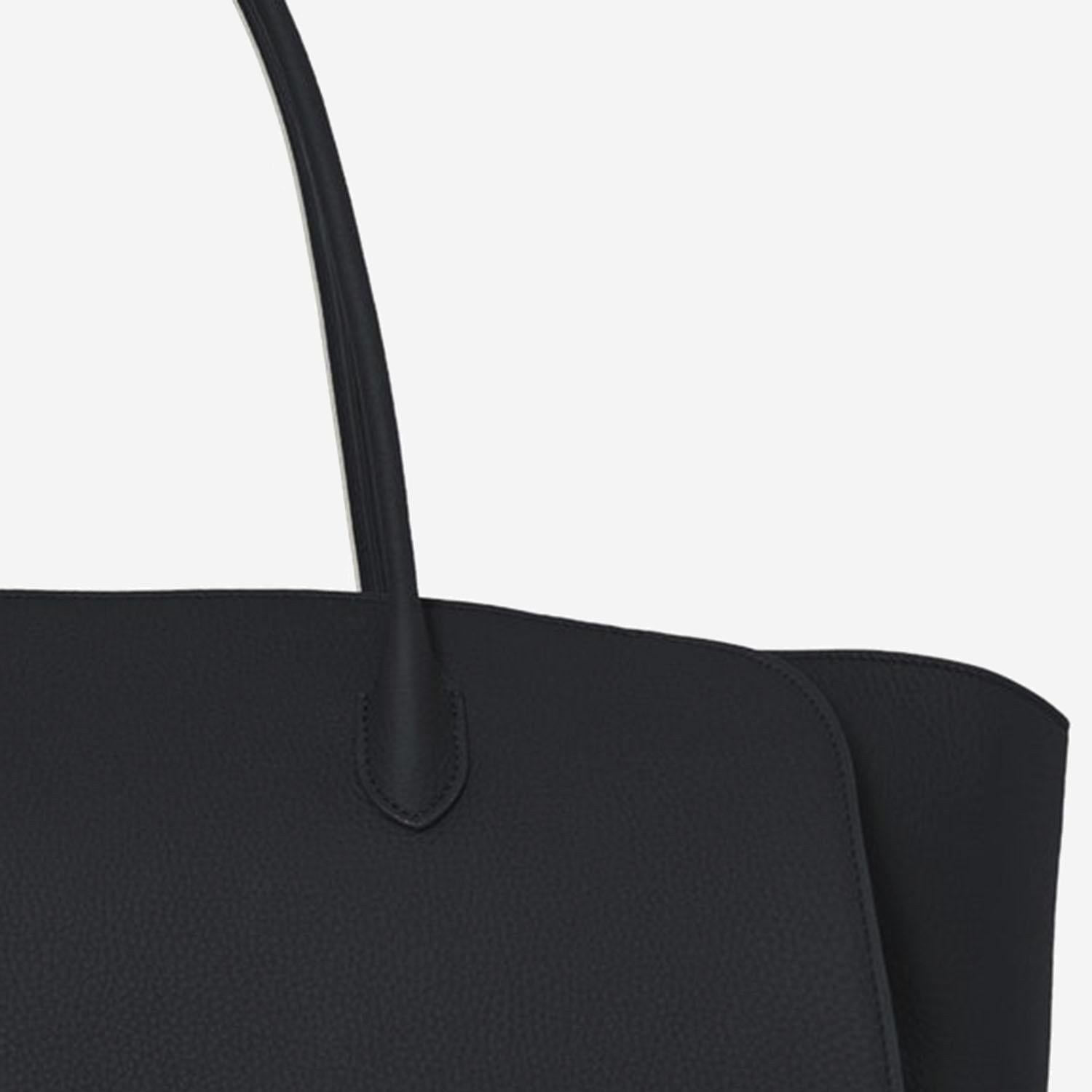 Borsa Marlo 17 Tote in Pelle W1904L133 BLANS THE ROW 