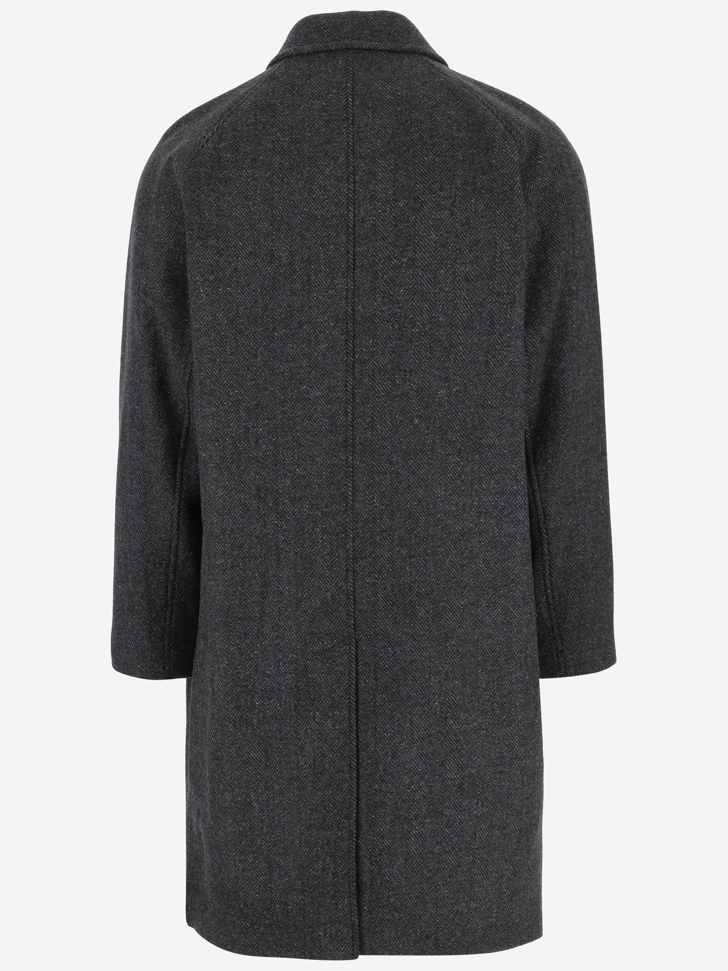 Cappotto in misto lana M11614060A 066HCH VINCE 