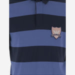 POLO IN COTONE A RIGHE CON LOGO EM004819 AF23154MB600 EMPORIO ARMANI 