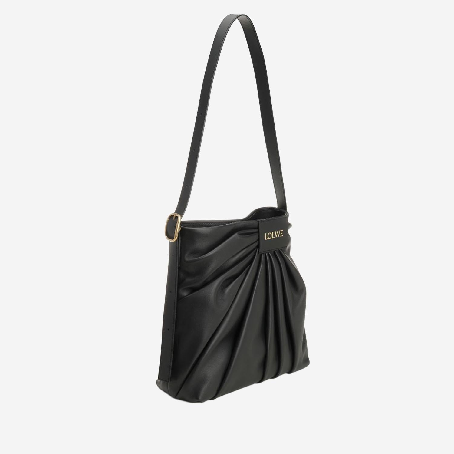 Borsa Draped Tote in pelle ADHBDPTX01 1100 LOEWE 