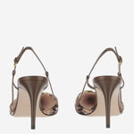Décolleté Slingback con motivo animalier 8W0S0R01 QFXF9N VALENTINO GARAVANI 