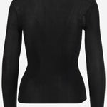 TOP IN SETA CON LOGO 654478 Y75AI1000 SAINT LAURENT 