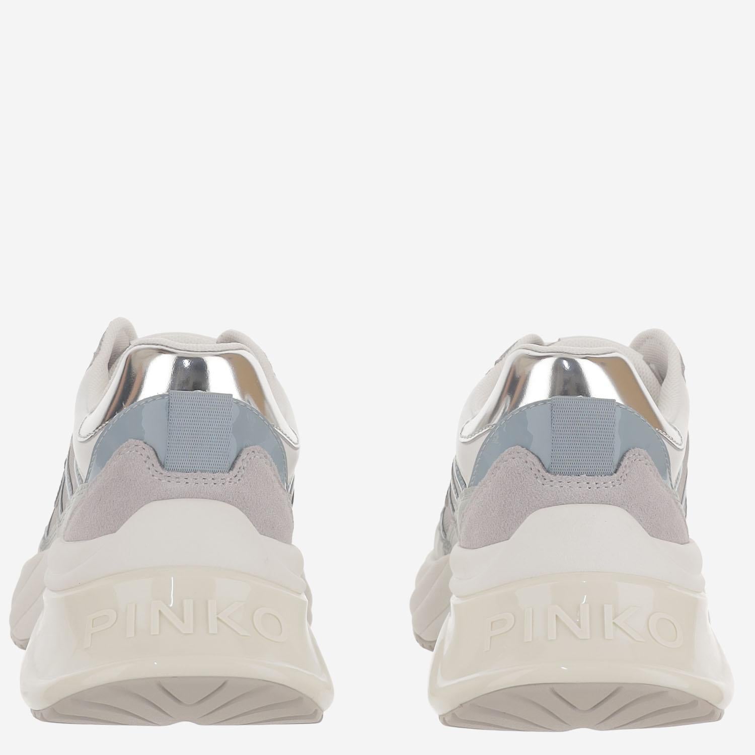 SNEAKERS ARIEL IN MISTO PELLE CON LOGO SS0135 P142Z90 PINKO 