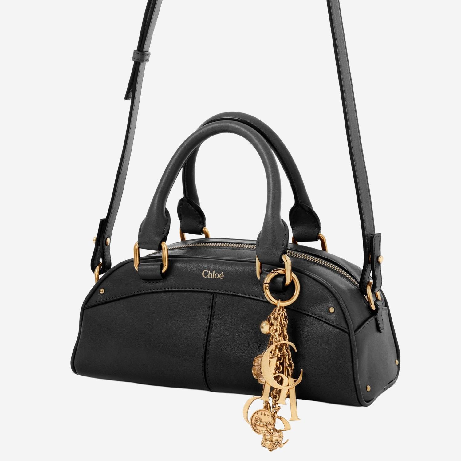 BORSA BOWLING CHLOÉ PICCOLA IN PELLE MORBIDA CH26SS956Q86 001 CHLOE 