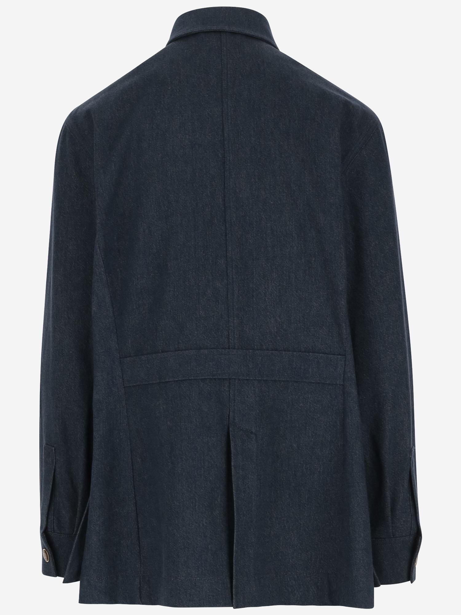 GIACCA IN DENIM DI COTONE 6V3DC04CAL8 558 VALENTINO 