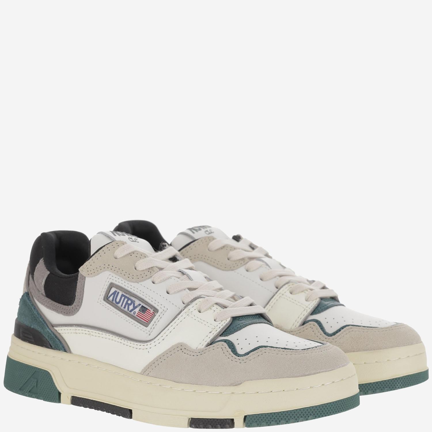 SNEAKERS CLC LOW IN SUEDE E MESH ROLMMC10 WHTFOREST AUTRY 