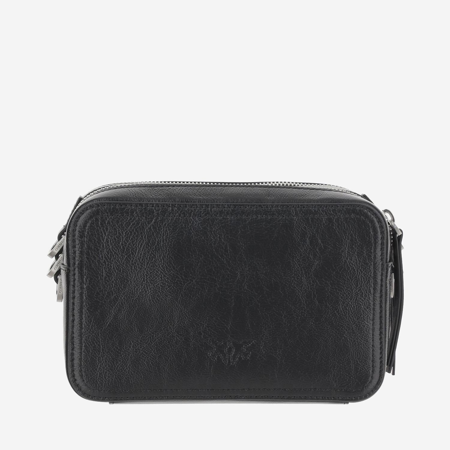 Borsa camera bag con logo in rilievo 104336 A26JZ99S PINKO 