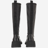 STIVALI IN PELLE LUNEKBFLAT SRNBLACK JIMMY CHOO 