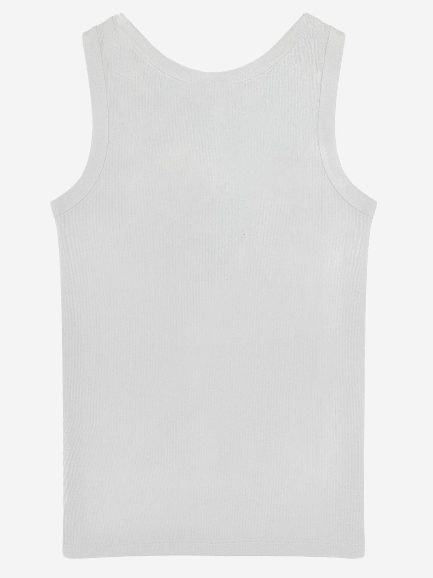 CANOTTA IN COTONE STRETCH CON LOGO 1023210 1A172221W000 VERSACE 