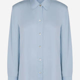 CAMICIA IN SETA STRETCH V101013150 551GLA VINCE 