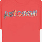 T-SHIRT IN COTONE CON LOGO 80PAHT03 CJ500559 JUST CAVALLI 