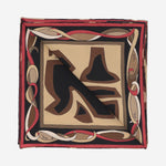 Foulard in seta con stampa labirinto 5UGB51 5UC281 EMILIO PUCCI 