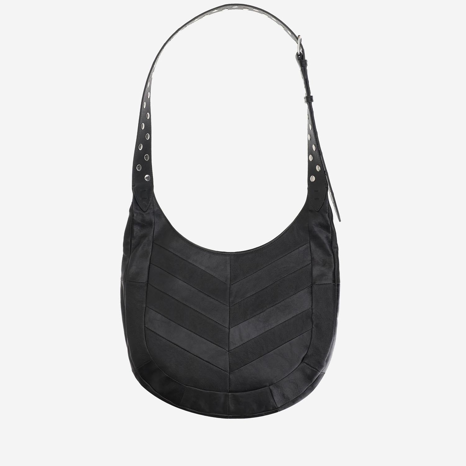 Borsa Hoboho in nappa motivo chevron 7W0B0S29 GHA0NO VALENTINO GARAVANI 
