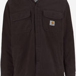CAMICIA IN VELLUTO DI COTONE CON LOGO I028827 33HXX CARHARTT WIP 