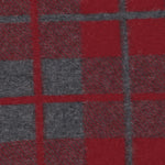 SCIARPA CON MOTIVO A QUADRI IN LANA E CASHMERE A25319AL CHARBY GUEST IN RESIDENCE 