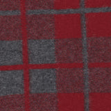 SCIARPA CON MOTIVO A QUADRI IN LANA E CASHMERE A25319AL CHARBY GUEST IN RESIDENCE 