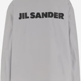 GIACCA IN COTONE CON LOGO J54BN0002 J45306058 JIL SANDER 