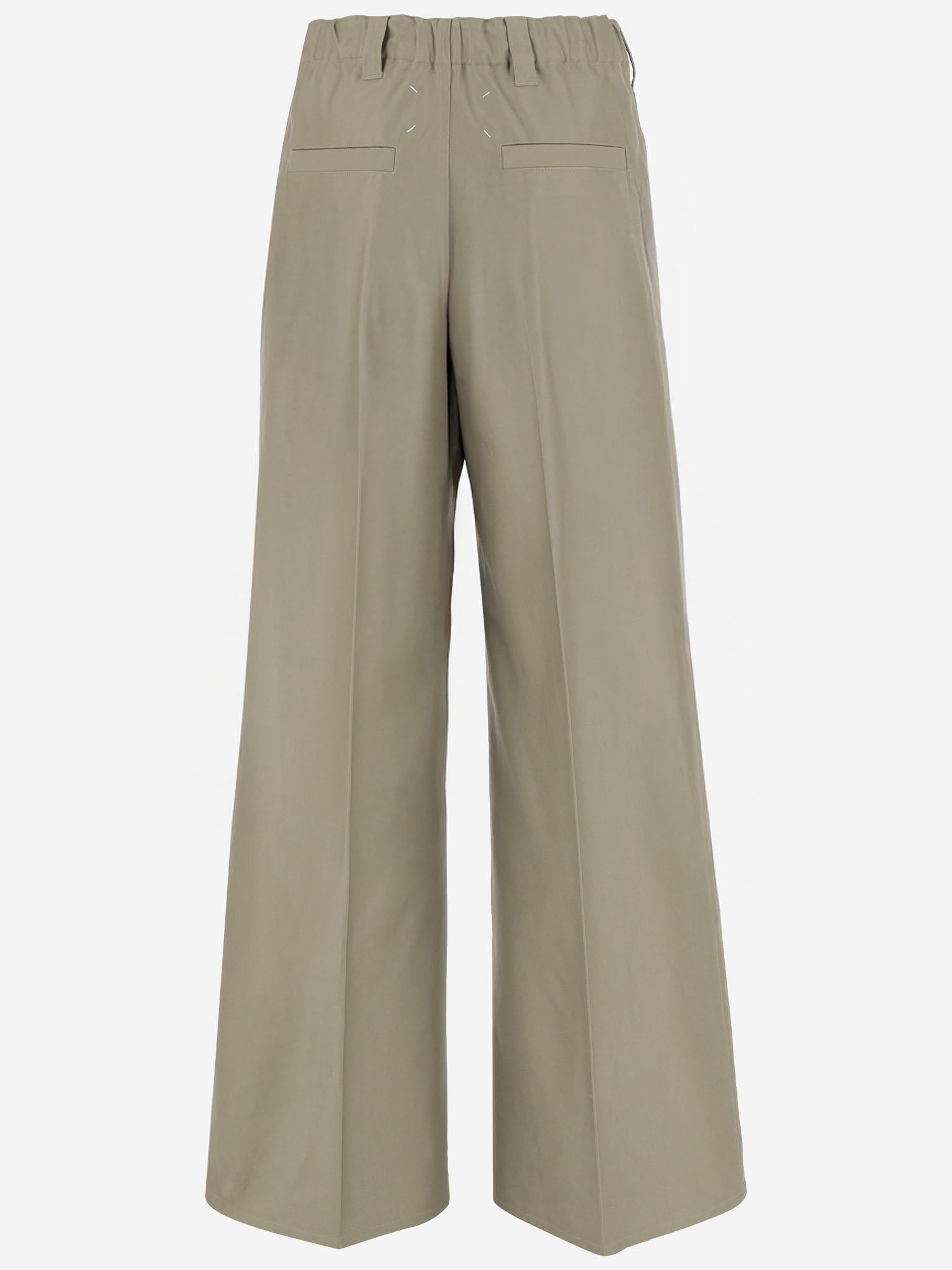 PANTALONI IN COTONE S29KA0394 M35574709 MAISON MARGIELA 