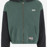 FELPA IN COTONE CON LOGO SG2520102 HUNTERGREENJETBLACK SUMMER GAMES 