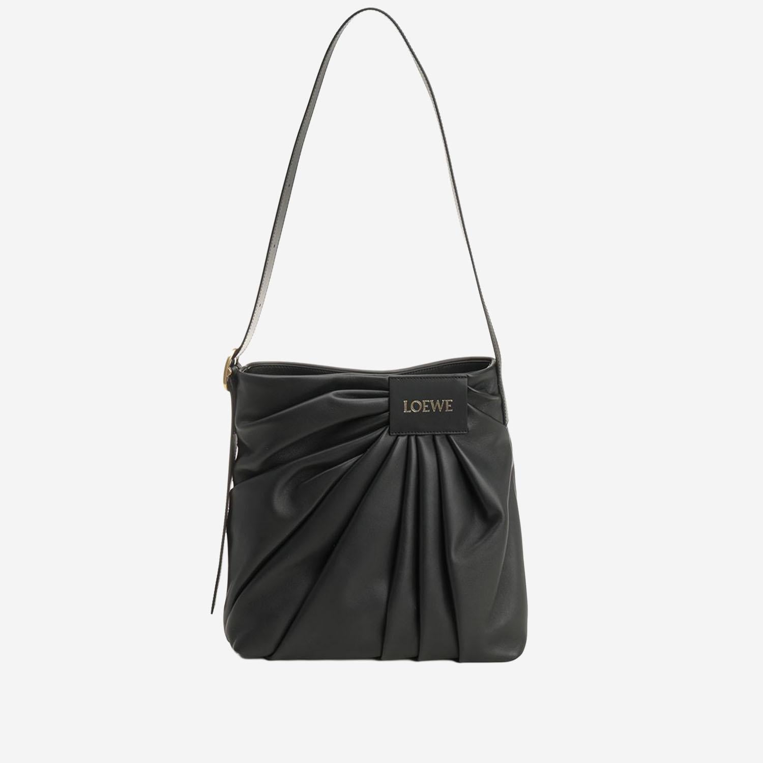 Borsa Draped Tote in pelle ADHBDPTX01 1100 LOEWE 