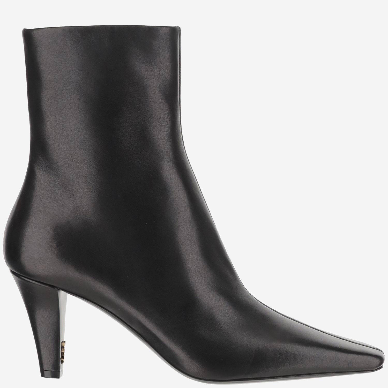 Stivaletti Jill in pelle liscia 806674 AADGZ1000 SAINT LAURENT 
