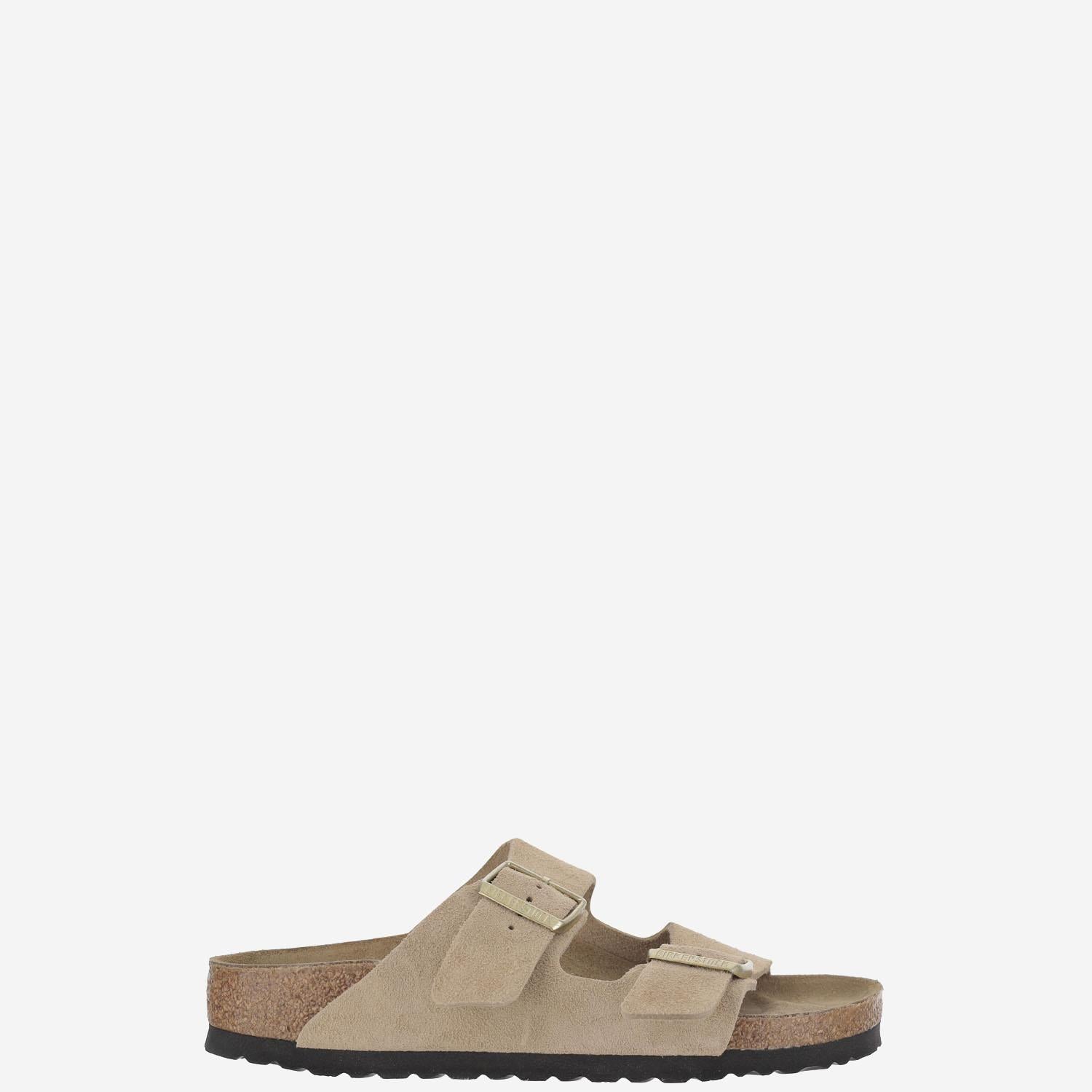 SANDALI ARIZONA IN PELLE SCAMOSCIATA 1029260 SANDCASTLE BIRKENSTOCK 