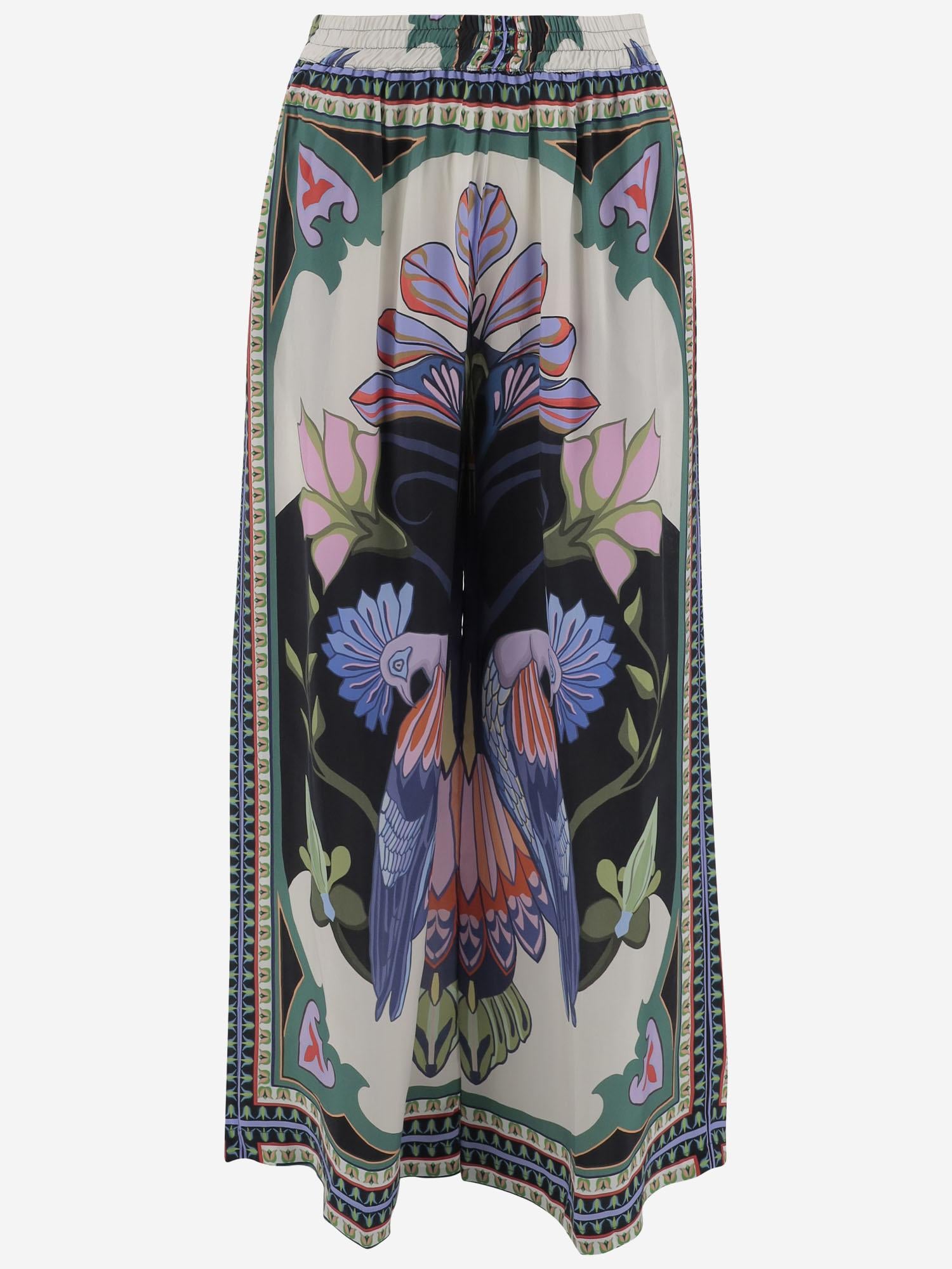 PANTALONI MADISON CON STAMPA GRAFICA LVSSS2025302  LUG VON SIGA 