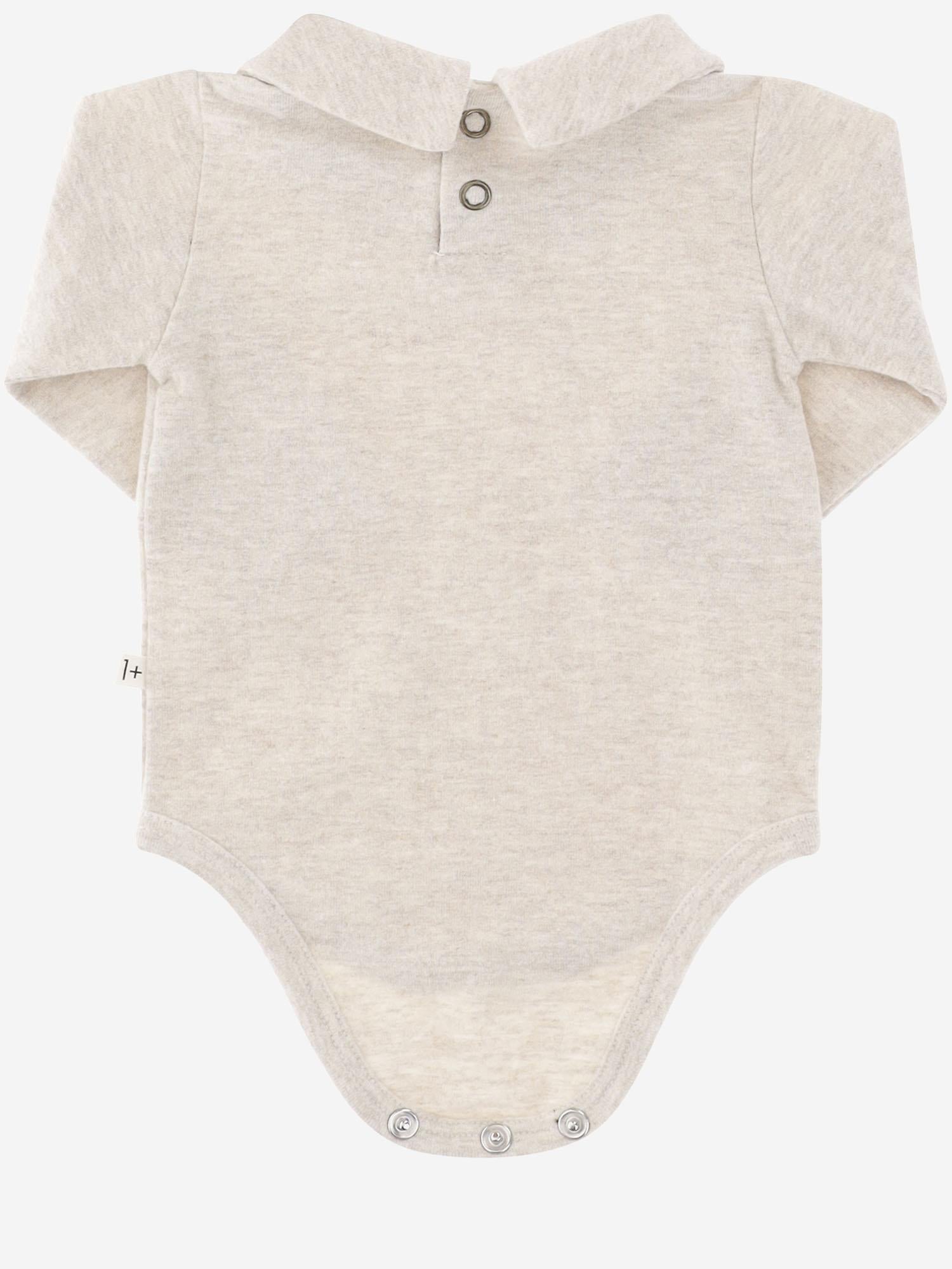 BODY IN MISTO COTONE STRETCH 25W123 RICE 1+ IN THE FAMILY KIDS 