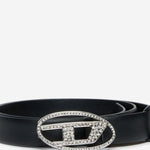 CINTURA B1DRCRYSTAL IN PELLE J02524 KXBLRK900 DIESEL KIDS 