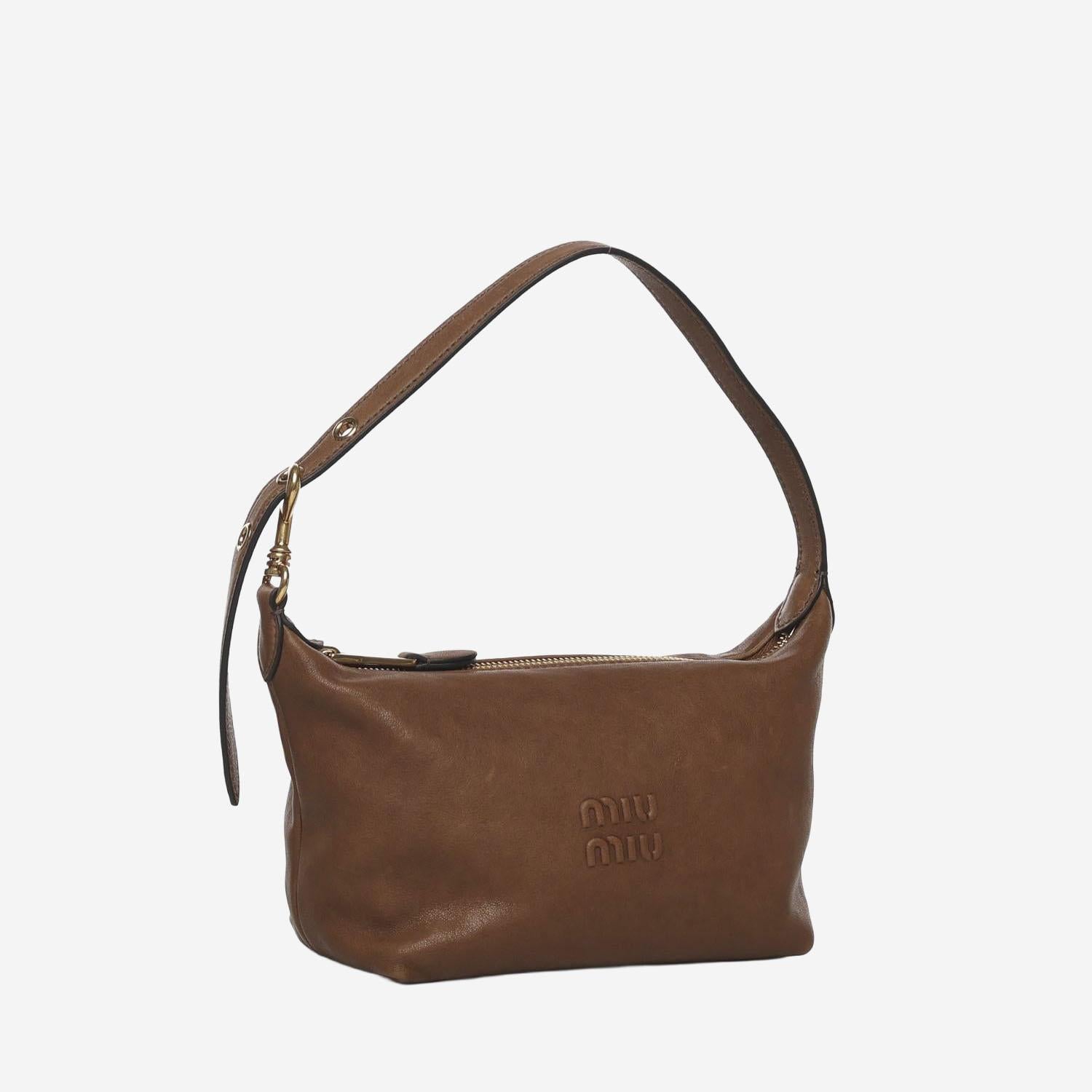 POCHETTE IN NAPPA CON LOGO 5NE841 AEFXF0316 MIU MIU 