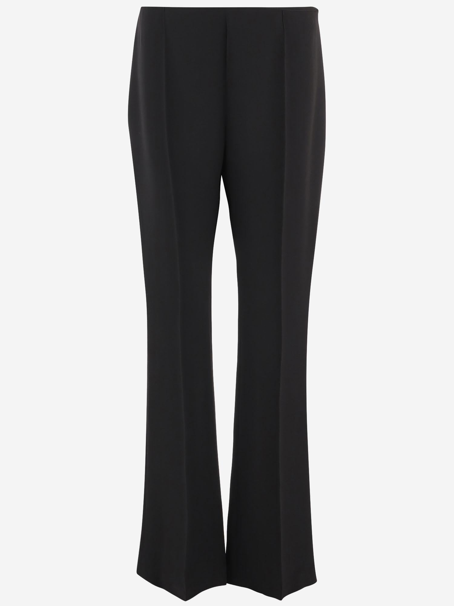 Pantaloni Fabien in seta 11010W3326 BLK THE ROW 