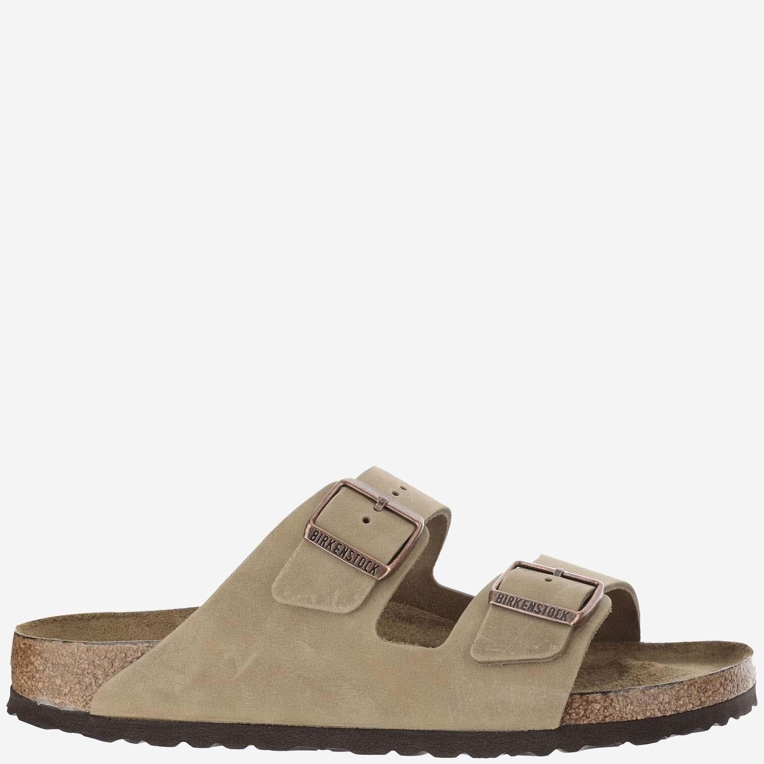 SANDALI ARIZONA IN SUEDE 552813 TABACCOBROWN BIRKENSTOCK 