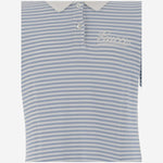 ABITO IN PIQUET DI COTONE CON MOTIVO A RIGHE 808699 XJGXY9716 GUCCI KIDS 