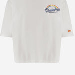 T-SHIRT IN COTONE CON STAMPA ARCOBALENO WCJSY0207 000 WILLY CHAVARRIA 