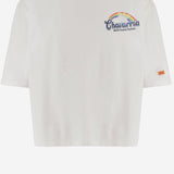 T-SHIRT IN COTONE CON STAMPA ARCOBALENO WCJSY0207 000 WILLY CHAVARRIA 