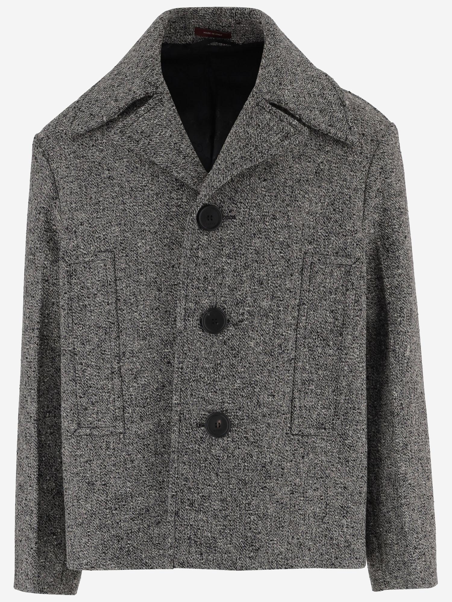 GIACCA IN LANA E COTONE 850130 Z7AXO9024 GUCCI 