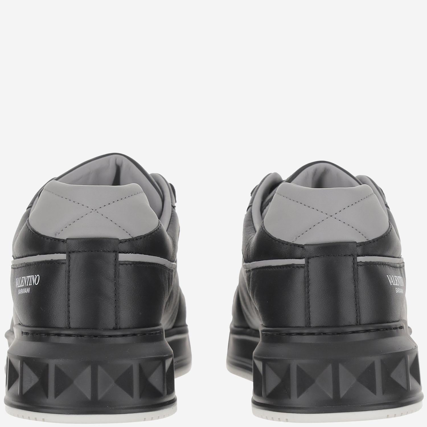 SNEAKER LOW-TOP ONE STUD IN NAPPA 7Y2S0E71 NWN00A VALENTINO GARAVANI 