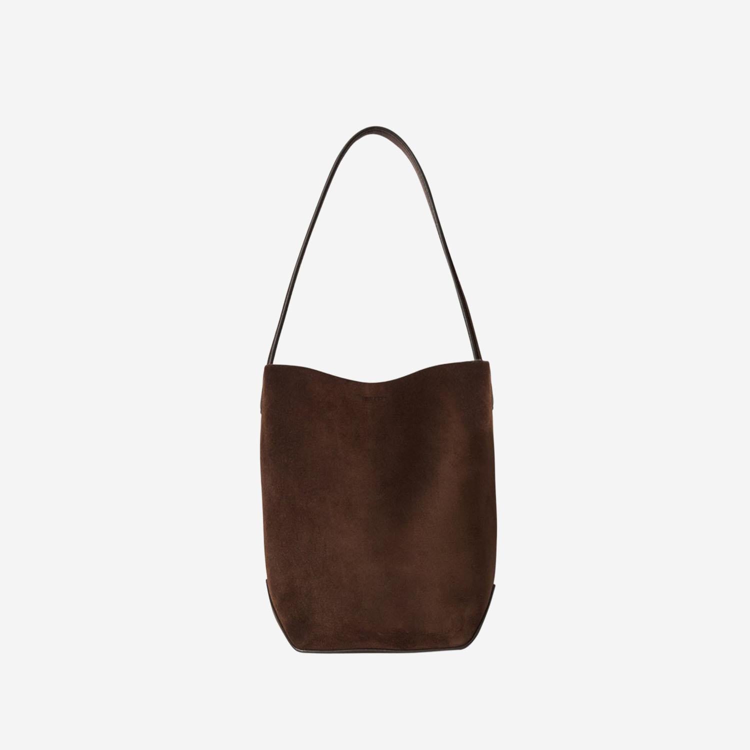 Borsa Park Tote Edge in pelle scamosciata W2106L665 MOC THE ROW 