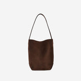 Borsa Park Tote Edge in pelle scamosciata W2106L665 MOC THE ROW 