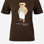 T-shirt in cotone con stampa 211A96599 001 POLO RALPH LAUREN 