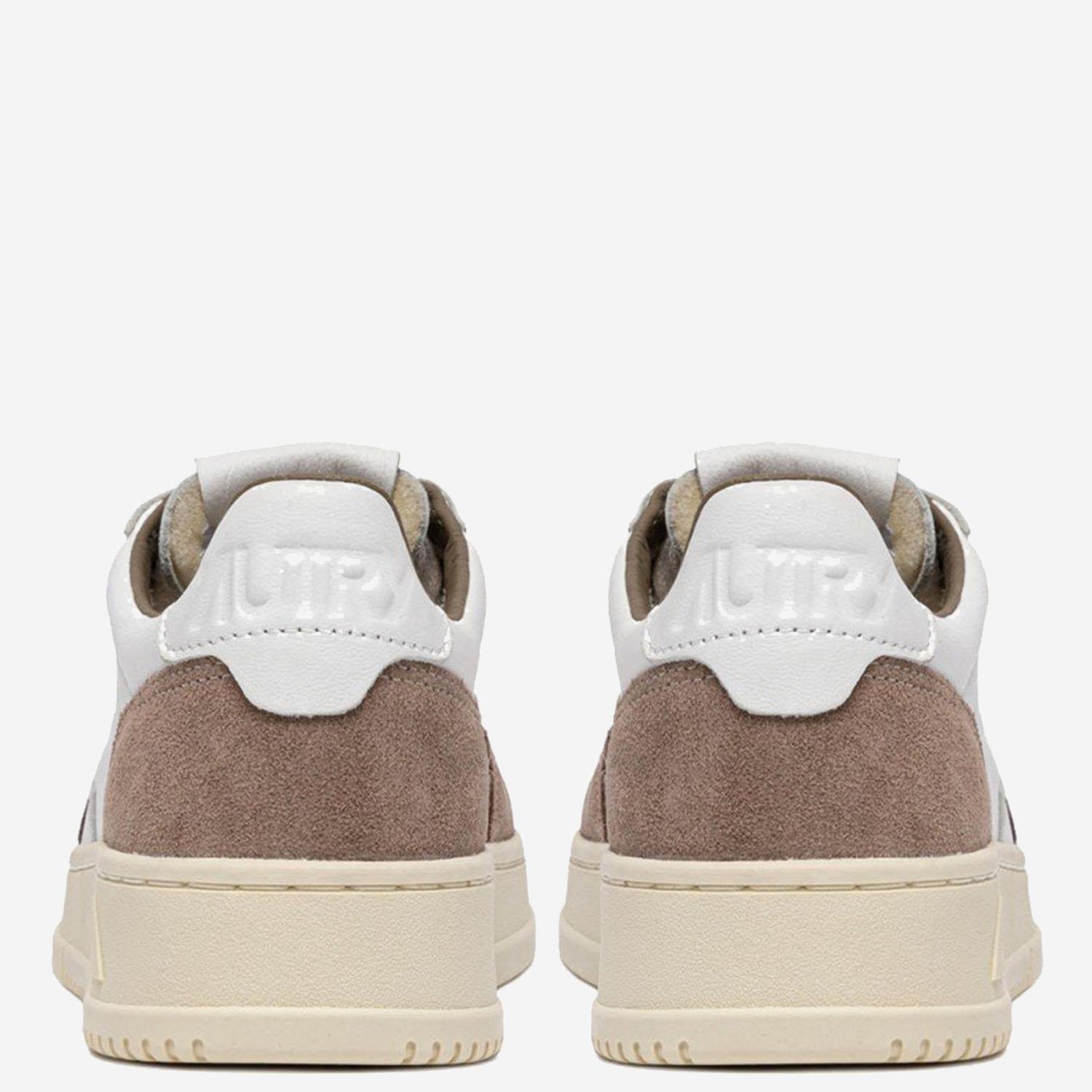 SNEAKERS MEDALIST LOW IN PELLE AULMFT02 SOFLEASUEWHTANTIL AUTRY 