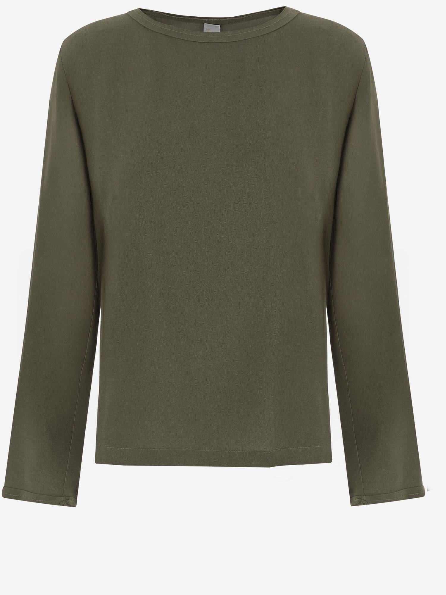 MAGLIA IN SETA PEONYB T1018500 Q-WINS 