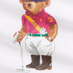 BODY IN COTONE CON POLO BEAR 310A96181001 WHITE POLO RALPH LAUREN KIDS 