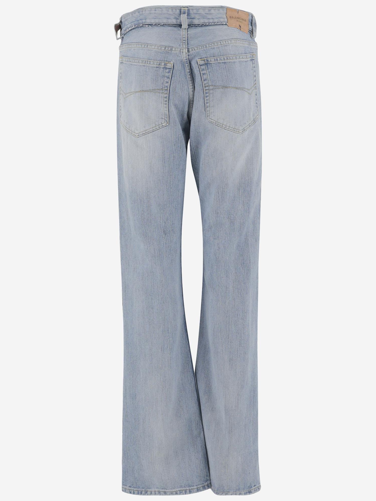 JEANS IN DENIM DI COTONE 814225 TRW592540 BALENCIAGA 
